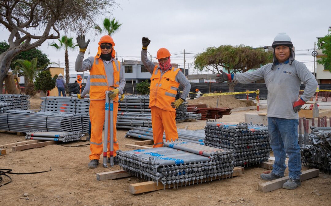 SEGURIDAD CON ANDAMIOS MULTIDIRECCIONAL LAYHER